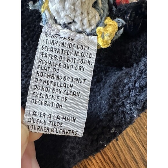 Vintage Marisa Christina‎ Hand Knit Silk/cotton/Wool Sweater Sz Medium Cardigan - Picture 5 of 9